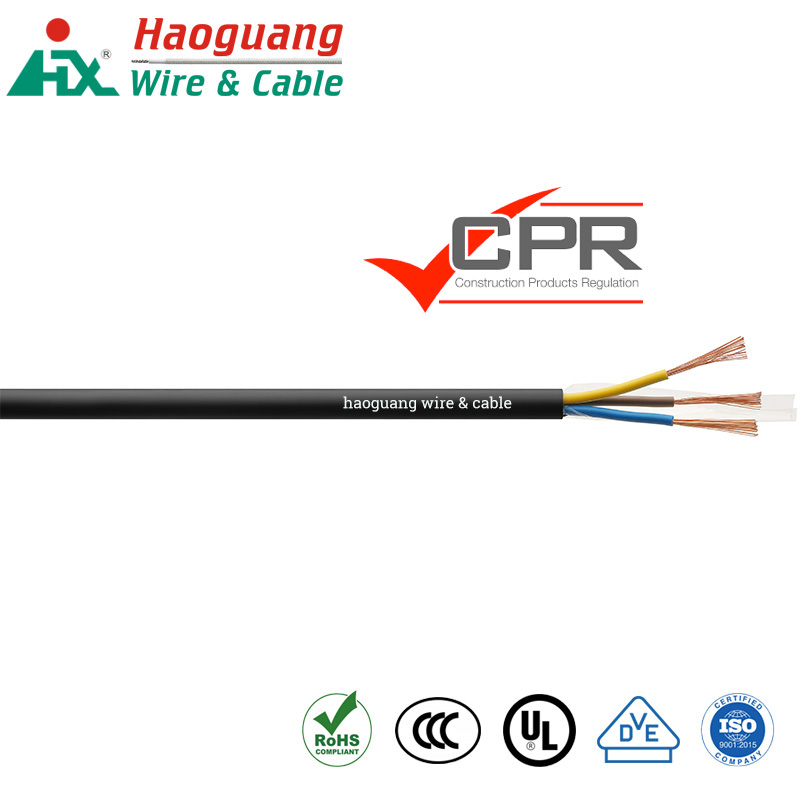 สายเคเบิล Haoguang :CPR Compliant